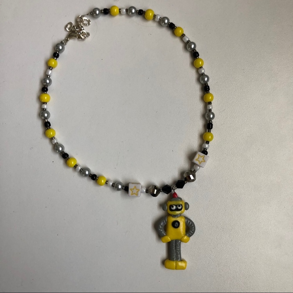 Custom girls necklace PLEX YO GABBA GABBA